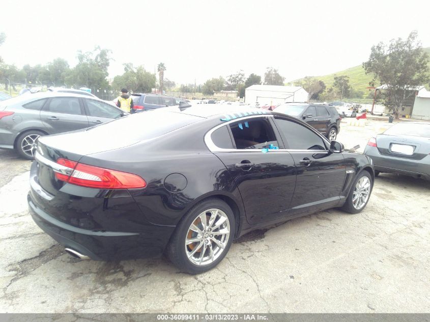 2013 JAGUAR XF I4 RWD - SAJWA0ES8DPU01425