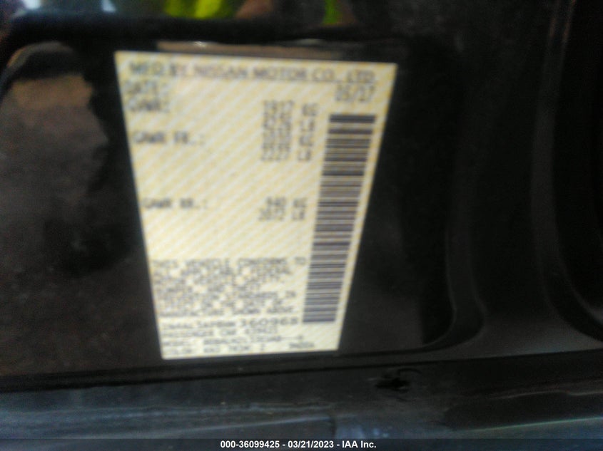 VIN 1N4AL3AP8HN360968 2017 NISSAN ALTIMA 2.5 SR