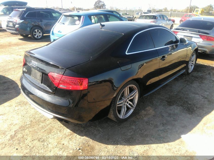 2013 AUDI S5 PREMIUM PLUS WAUCGAFR8DA047813