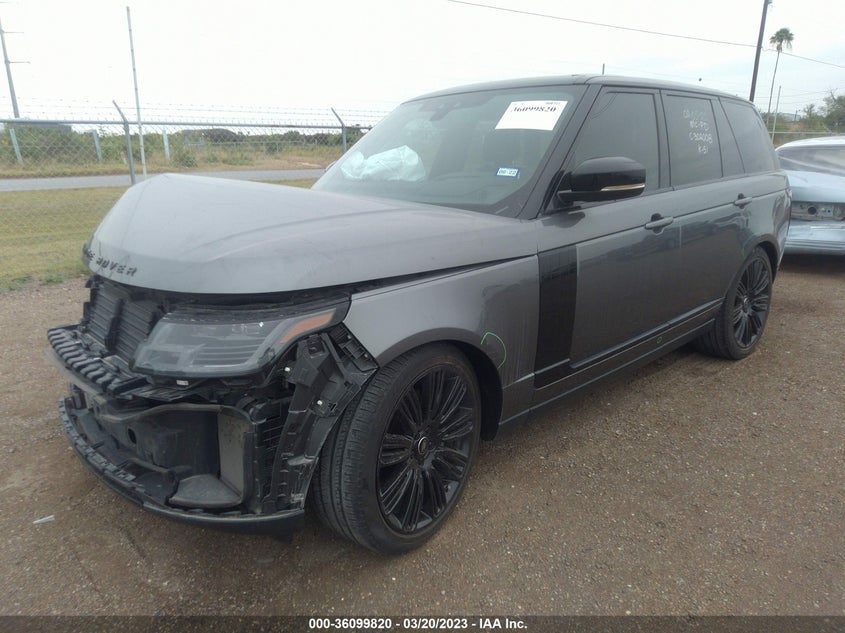 VIN SALGS2RE8KA527762 2019 LAND ROVER RANGE ROVER