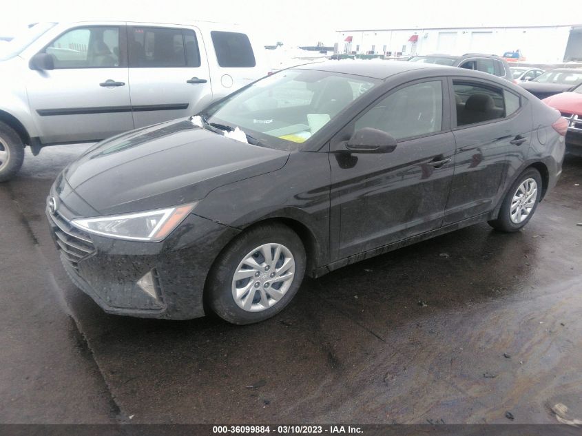 2019 HYUNDAI ELANTRA SE - KMHD74LF2KU855696