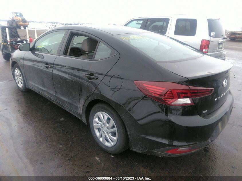 2019 HYUNDAI ELANTRA SE - KMHD74LF2KU855696