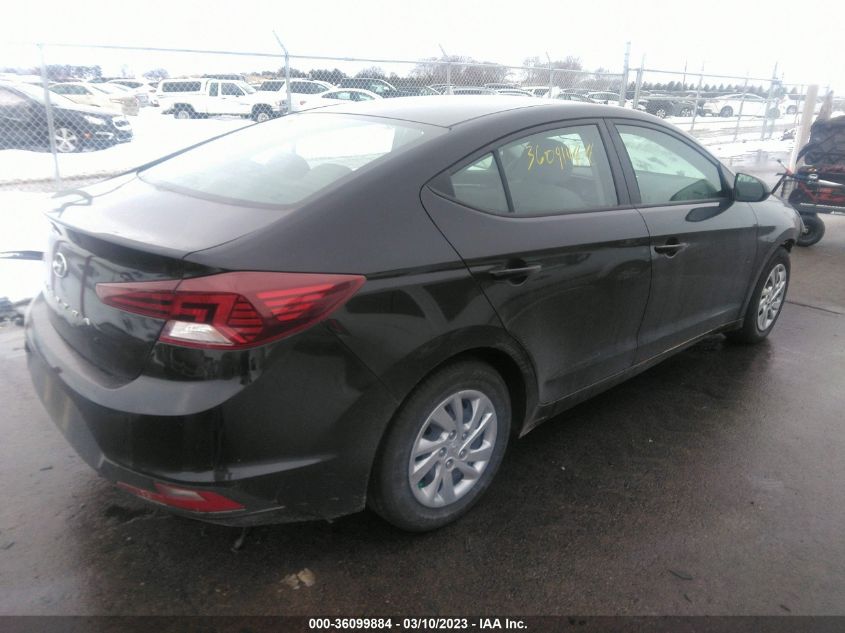 2019 HYUNDAI ELANTRA SE - KMHD74LF2KU855696