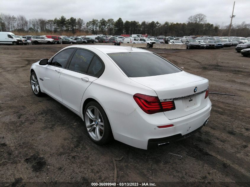 2015 BMW 7 SERIES 740I WBAYA6C59FGK16694