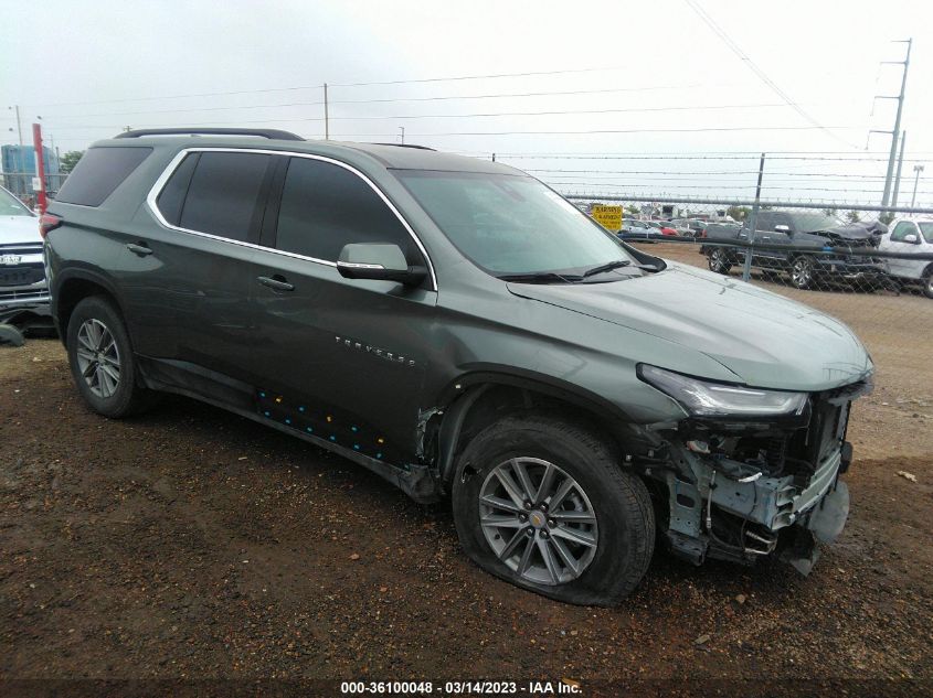 2022 CHEVROLET TRAVERSE LT CLOTH - 1GNERGKW3NJ150750