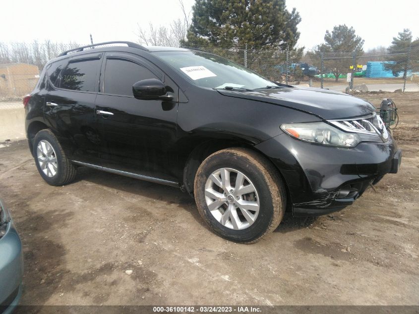 2014 NISSAN MURANO SV - JN8AZ1MW0EW528936
