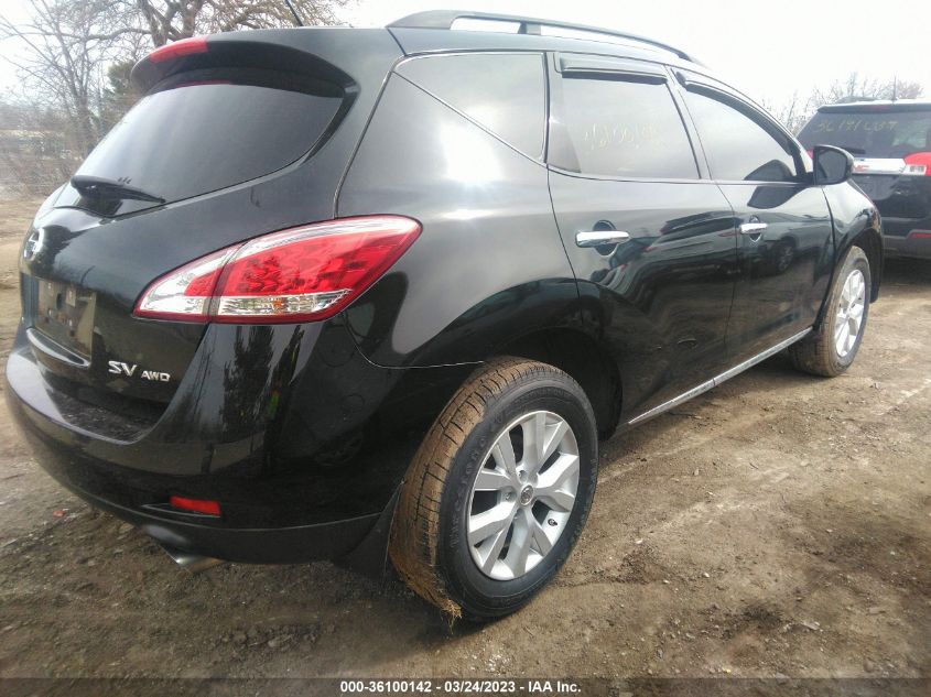 2014 NISSAN MURANO SV - JN8AZ1MW0EW528936