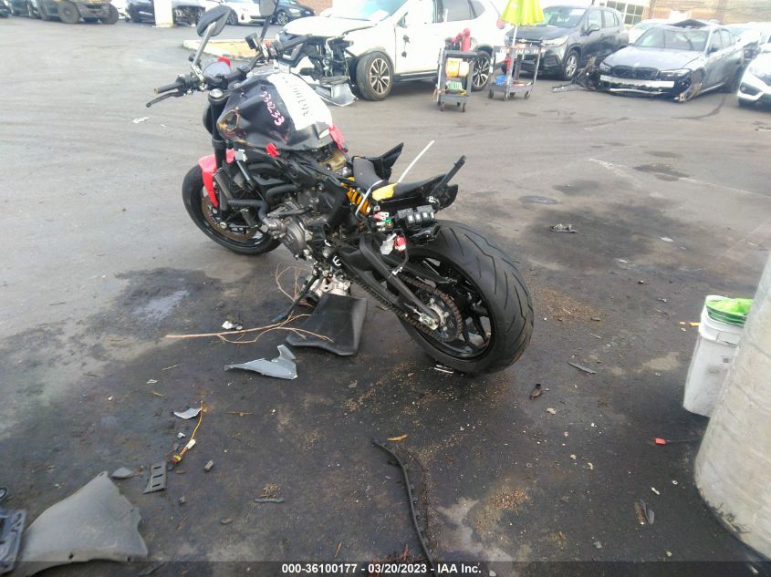 2022 DUCATI MONSTER ZDMMAMDT4NB006622