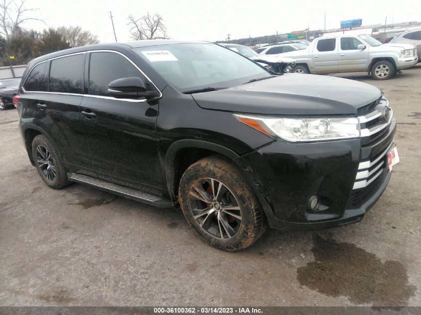 2018 TOYOTA HIGHLANDER LE - 5TDZZRFH9JS249345