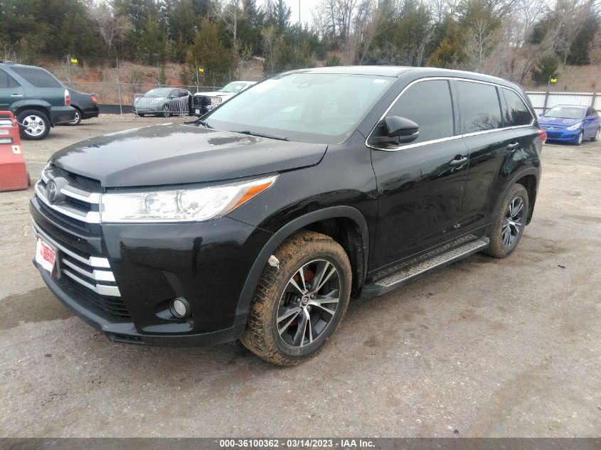 2018 TOYOTA HIGHLANDER LE - 5TDZZRFH9JS249345