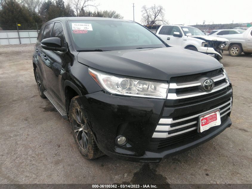 2018 TOYOTA HIGHLANDER LE - 5TDZZRFH9JS249345