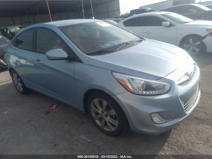 2014 HYUNDAI ACCENT GLS - KMHCU4AE8EU749658