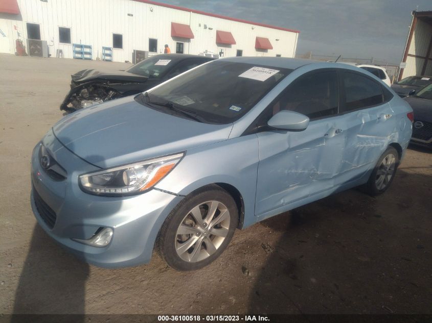 2014 HYUNDAI ACCENT GLS - KMHCU4AE8EU749658