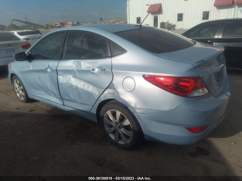 2014 HYUNDAI ACCENT GLS - KMHCU4AE8EU749658