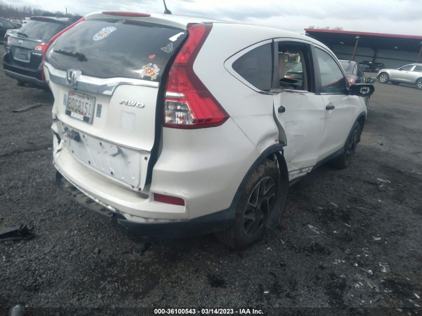 2016 HONDA CR-V SE - 5J6RM4H42GL109332