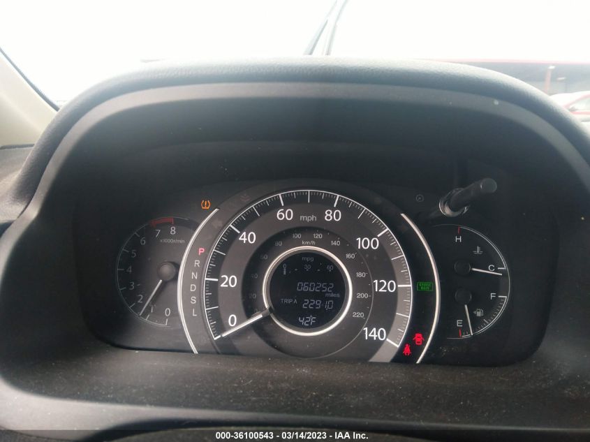 2016 HONDA CR-V SE - 5J6RM4H42GL109332