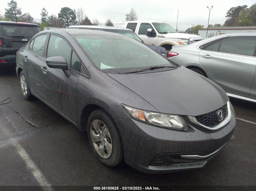 2014 HONDA CIVIC SEDAN LX - 19XFB2F57EE214128
