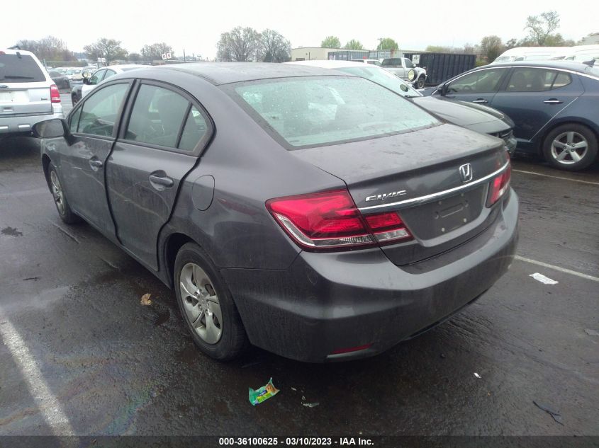 2014 HONDA CIVIC SEDAN LX - 19XFB2F57EE214128