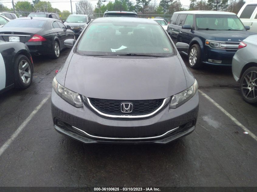 2014 HONDA CIVIC SEDAN LX - 19XFB2F57EE214128