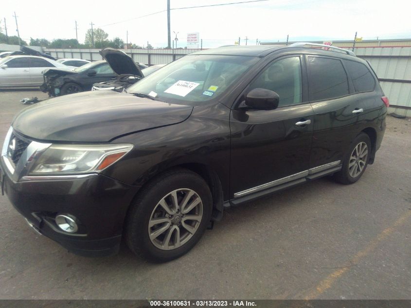 2015 NISSAN PATHFINDER SL - 5N1AR2MNXFC715799