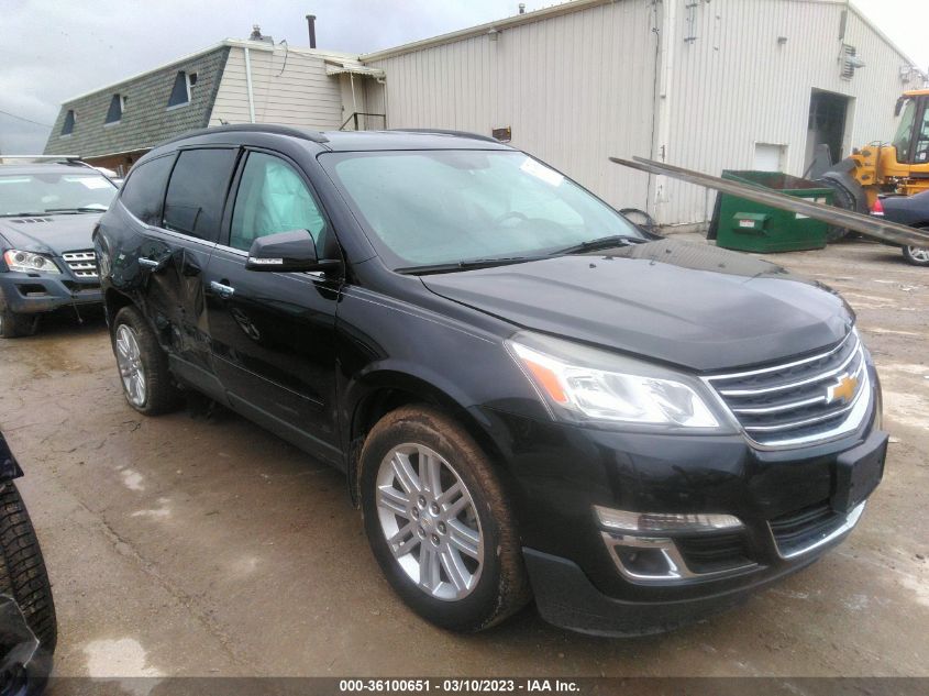 2014 CHEVROLET TRAVERSE LT - 1GNKRGKD0EJ151629