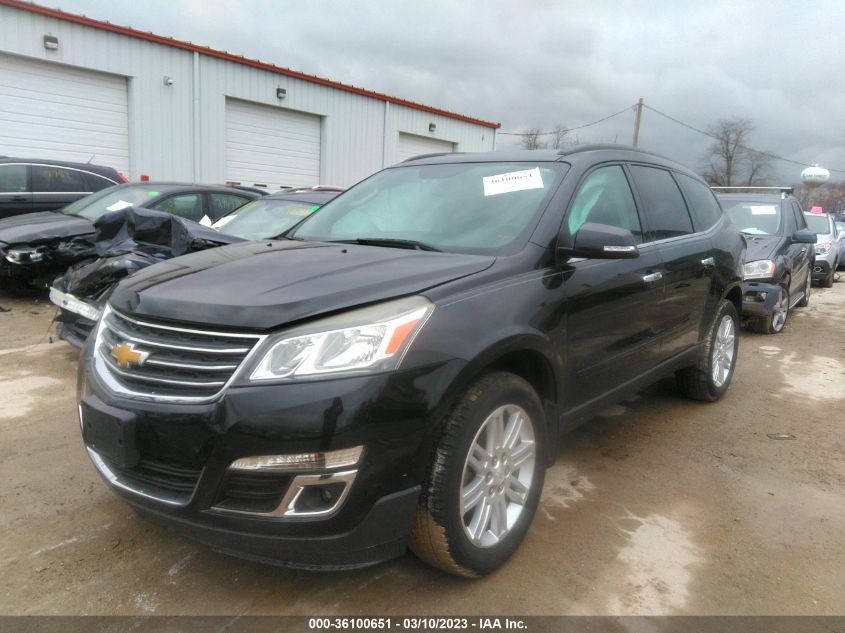 2014 CHEVROLET TRAVERSE LT - 1GNKRGKD0EJ151629