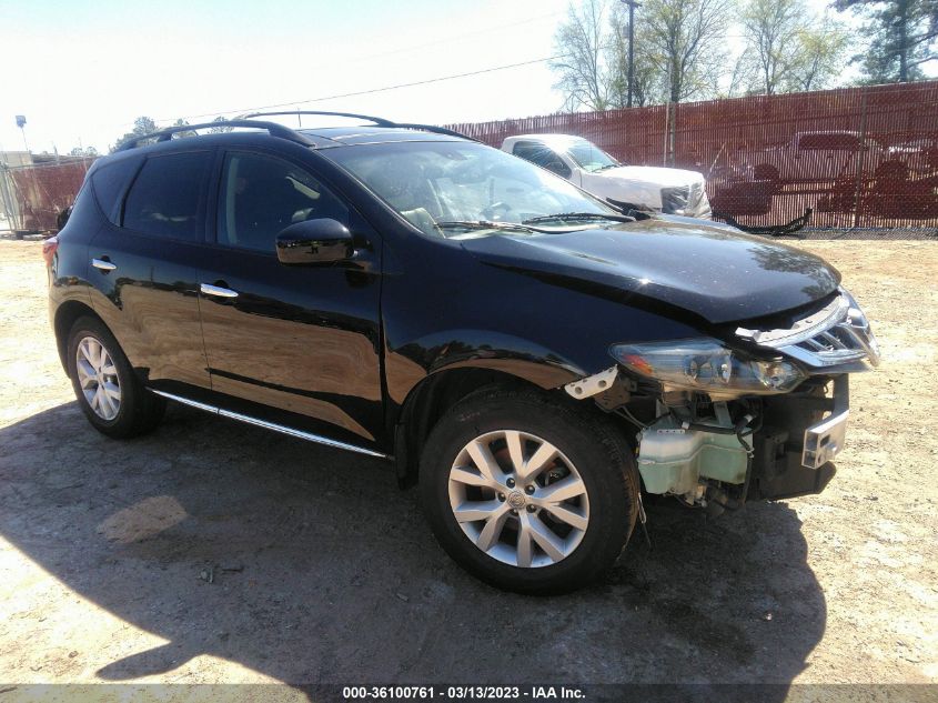 2014 NISSAN MURANO SL - JN8AZ1MU4EW412993