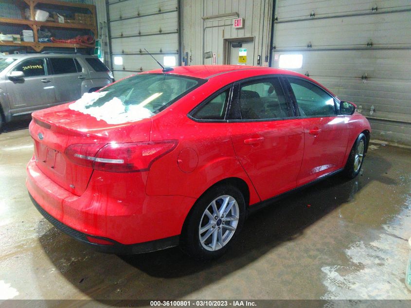 2017 FORD FOCUS SE - 1FADP3F2XHL233312