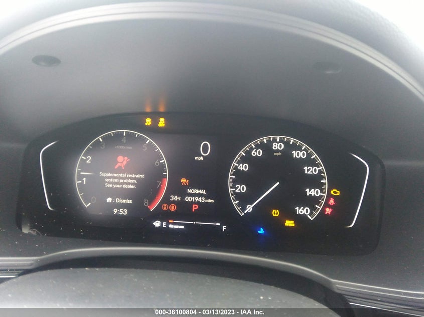 VIN 2HGFE2F54PH516833 2023 HONDA CIVIC SEDAN SPORT