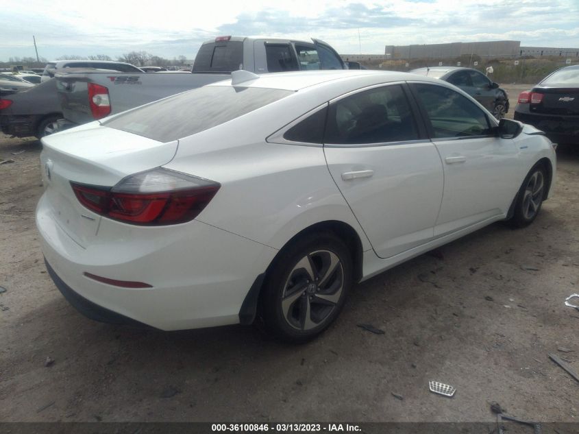 2019 HONDA INSIGHT LX 19XZE4F19KE005188