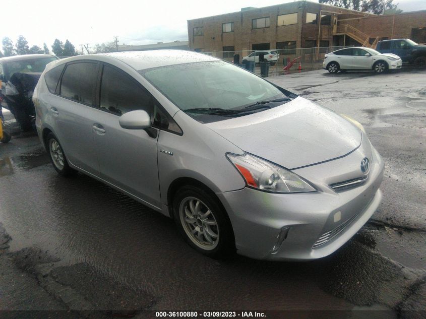2013 TOYOTA PRIUS V TWO/THREE/FIVE - JTDZN3EU0D3284370