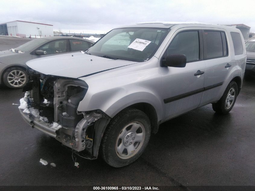 2015 HONDA PILOT LX - 5FNYF4H28FB067096