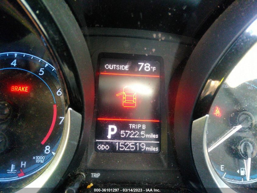 2014 TOYOTA COROLLA L/LE/S/S PLUS/LE PLUS - 5YFBURHE5EP126286