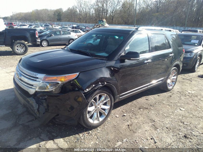 2014 FORD EXPLORER XLT - 1FM5K7D88EGA25991