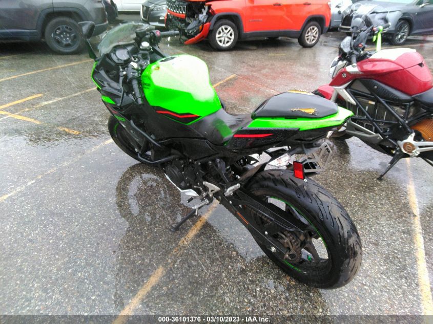 2022 KAWASAKI EX400 JKAEXKG10NDAG9856