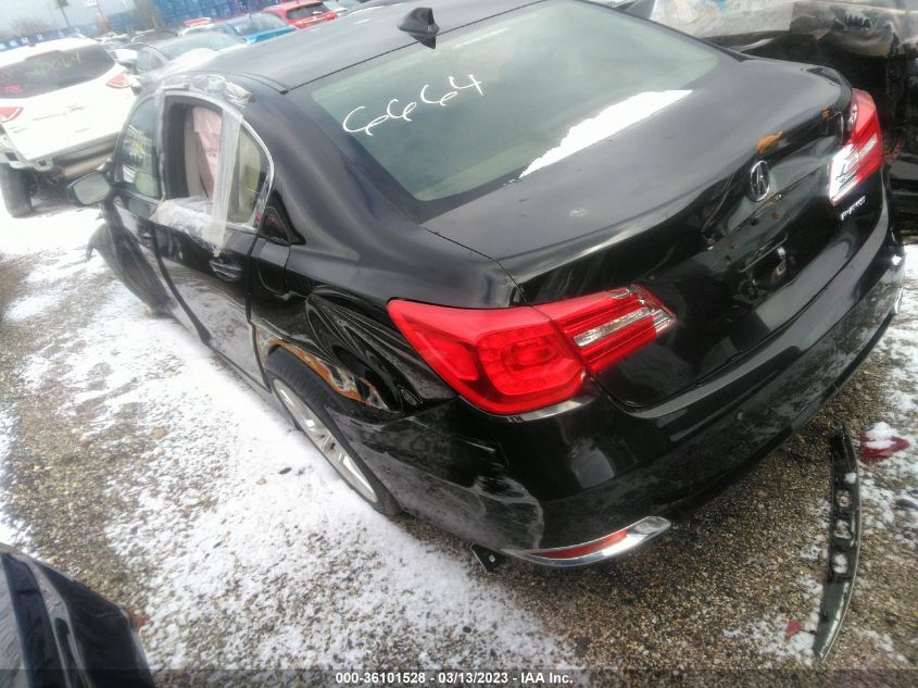 2014 ACURA RLX ADVANCE PKG JH4KC1F98EC006970