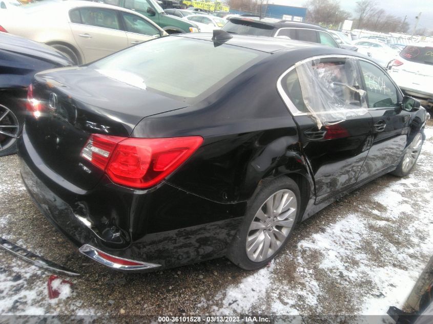 2014 ACURA RLX ADVANCE PKG JH4KC1F98EC006970