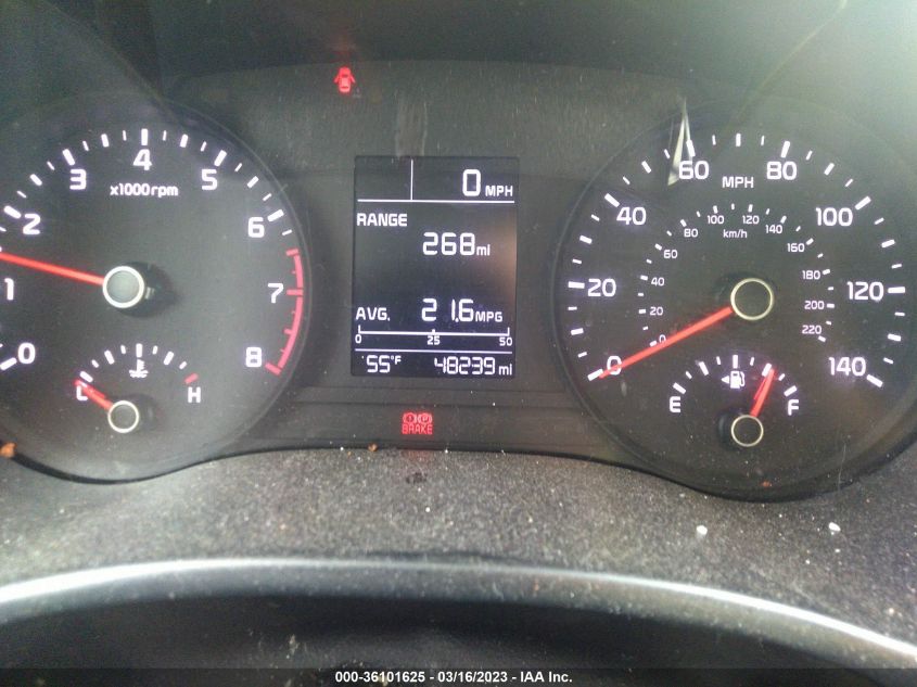 2018 KIA RIO 5-DOOR LX 3KPA25AB2JE044635