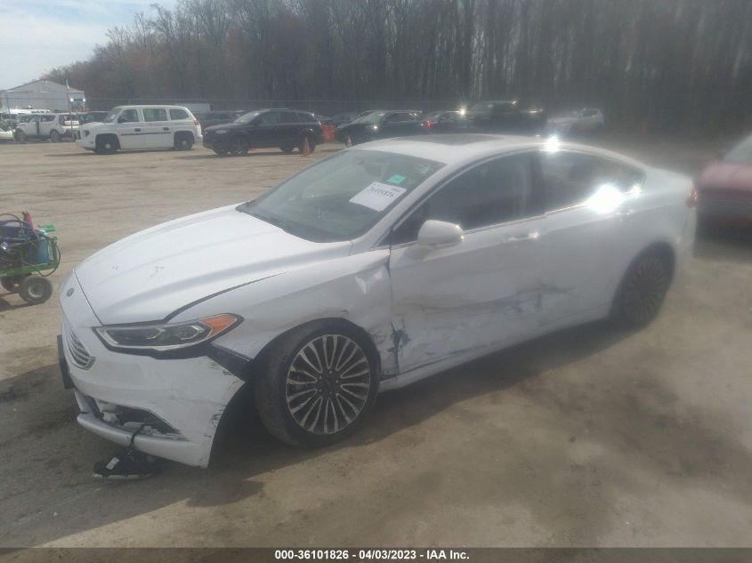 2018 FORD FUSION TITANIUM - 3FA6P0D91JR163360