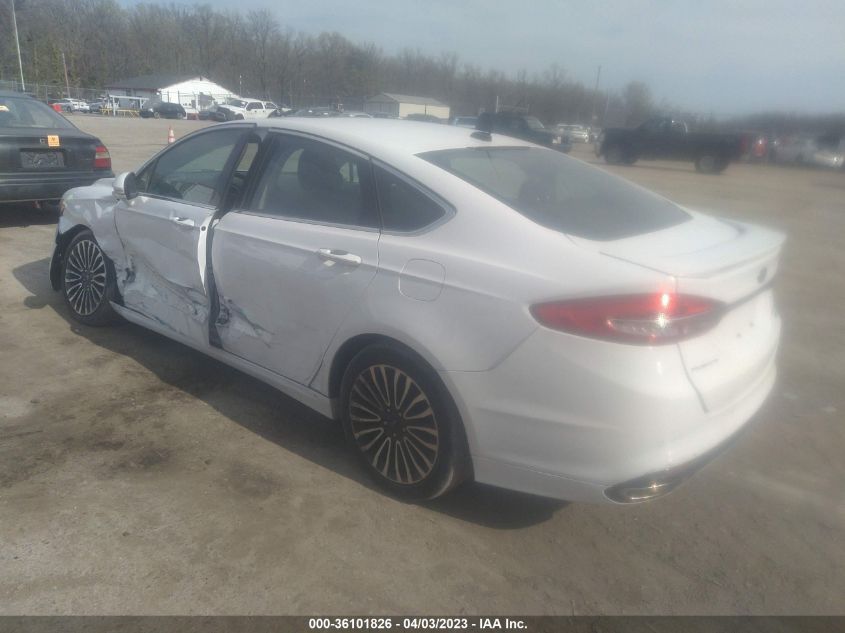 2018 FORD FUSION TITANIUM - 3FA6P0D91JR163360