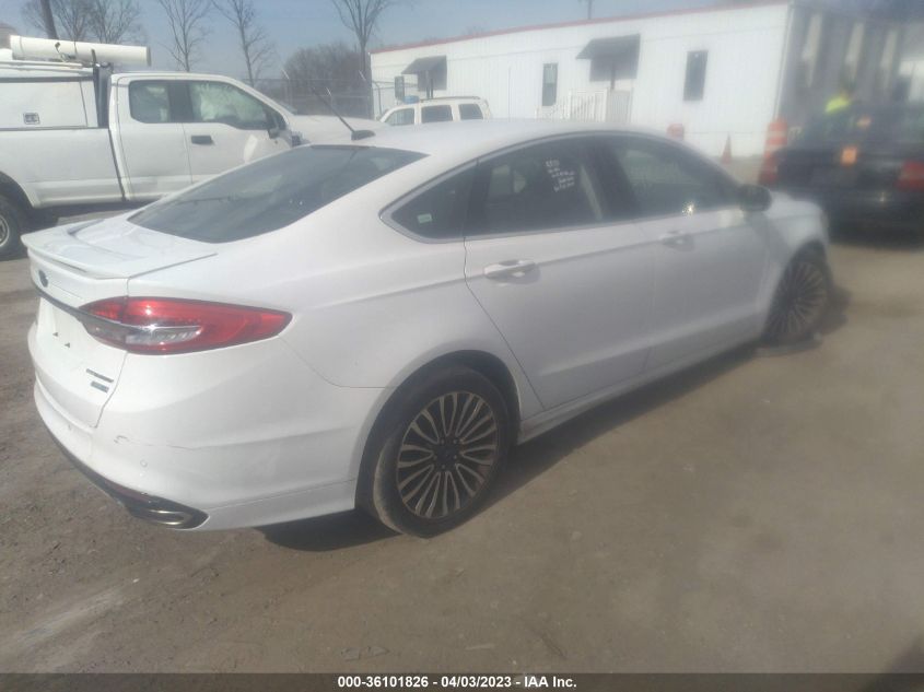 2018 FORD FUSION TITANIUM - 3FA6P0D91JR163360