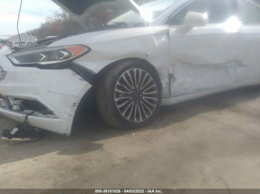 2018 FORD FUSION TITANIUM - 3FA6P0D91JR163360