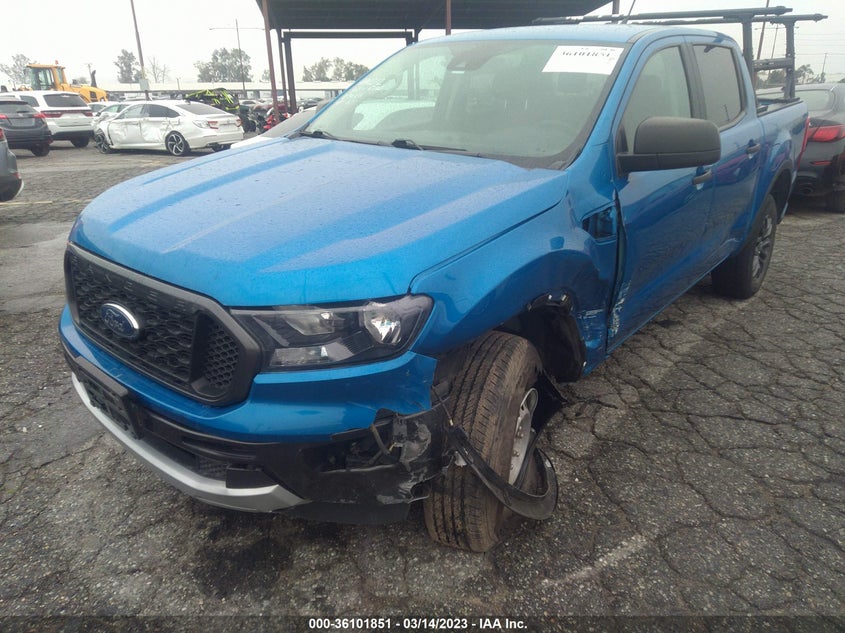 VIN 1FTER4EH0MLD03348 2021 FORD RANGER XL/XLT/LARIAT