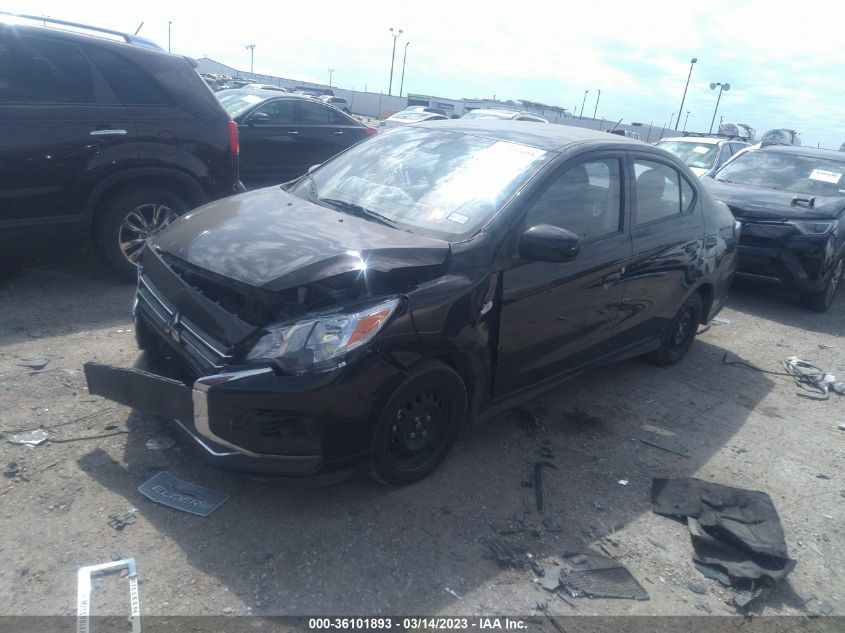 2022 MITSUBISHI MIRAGE G4 ES/LE/BLACK EDITION - ML32FUFJ0NHF07851
