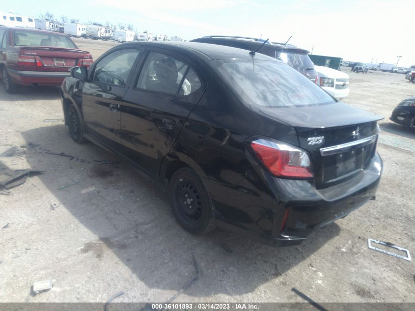 2022 MITSUBISHI MIRAGE G4 ES/LE/BLACK EDITION - ML32FUFJ0NHF07851