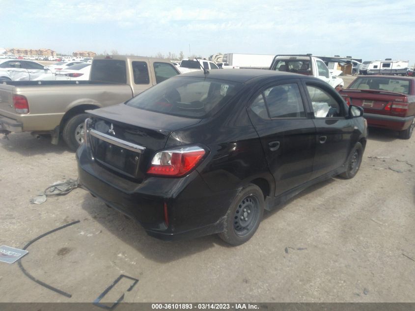 2022 MITSUBISHI MIRAGE G4 ES/LE/BLACK EDITION - ML32FUFJ0NHF07851