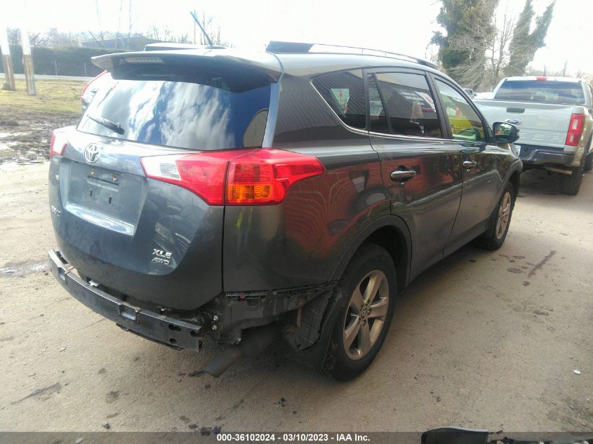 2015 TOYOTA RAV4 XLE - JTMRFREV6FD114083