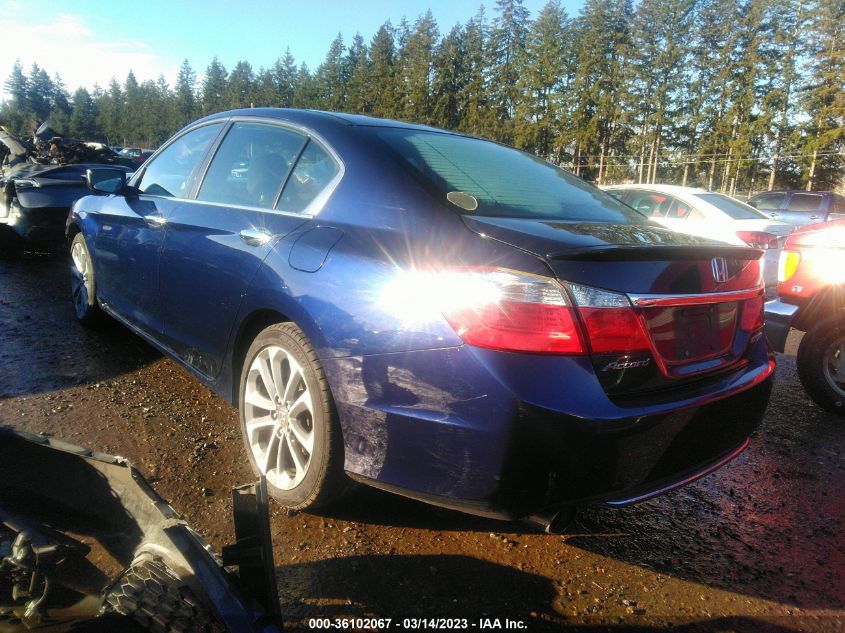 2015 HONDA ACCORD SEDAN SPORT - 1HGCR2F5XFA191576
