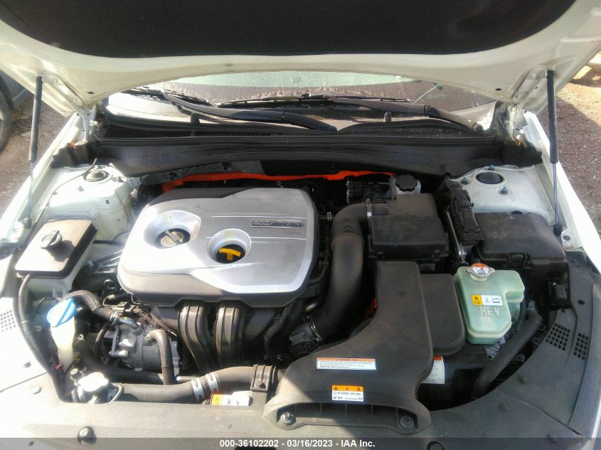 2017 KIA OPTIMA HYBRID BASE - KNAGT4LE2H5012814