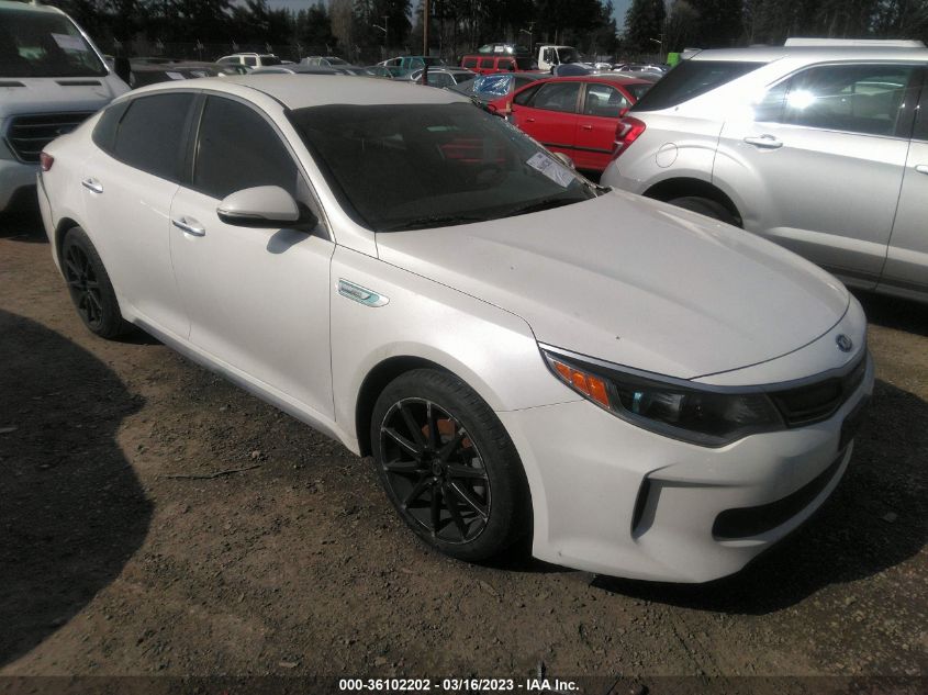 2017 KIA OPTIMA HYBRID BASE - KNAGT4LE2H5012814